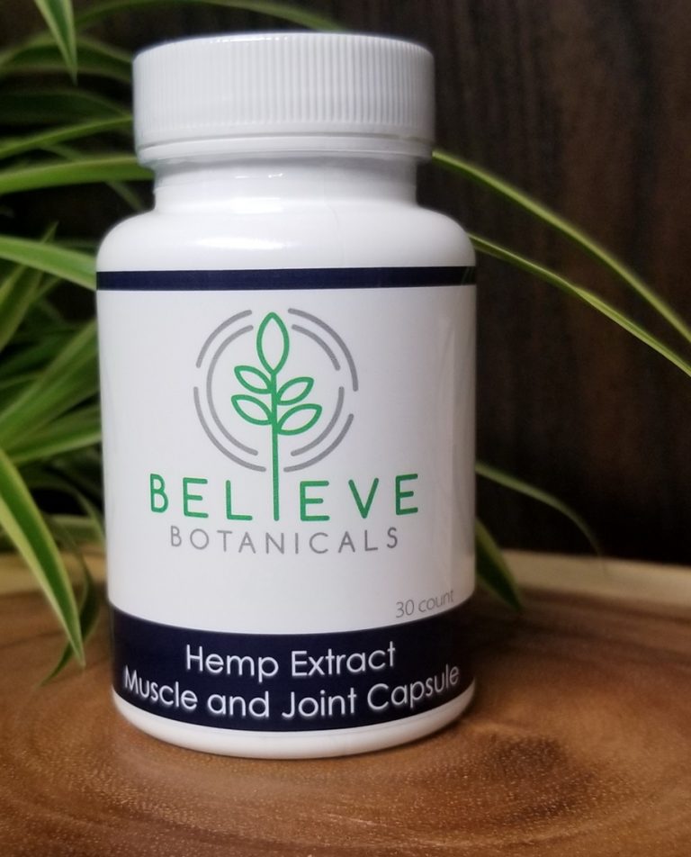 Hemp Extract Capsules 750 mg 30 ct.