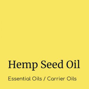 Hemp Seed Oil - Carrier Oils - Believe Botanicals