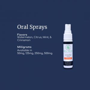 Oral Sprays - Believe Botanicals