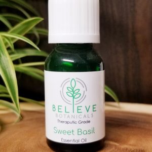 Buy Sweet Basil Essential Oil by Believe Botanicals